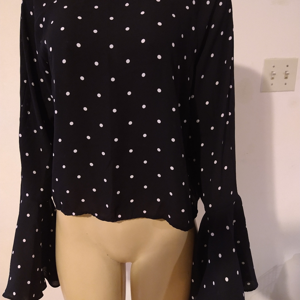 Forever 21 black blouse size XL
